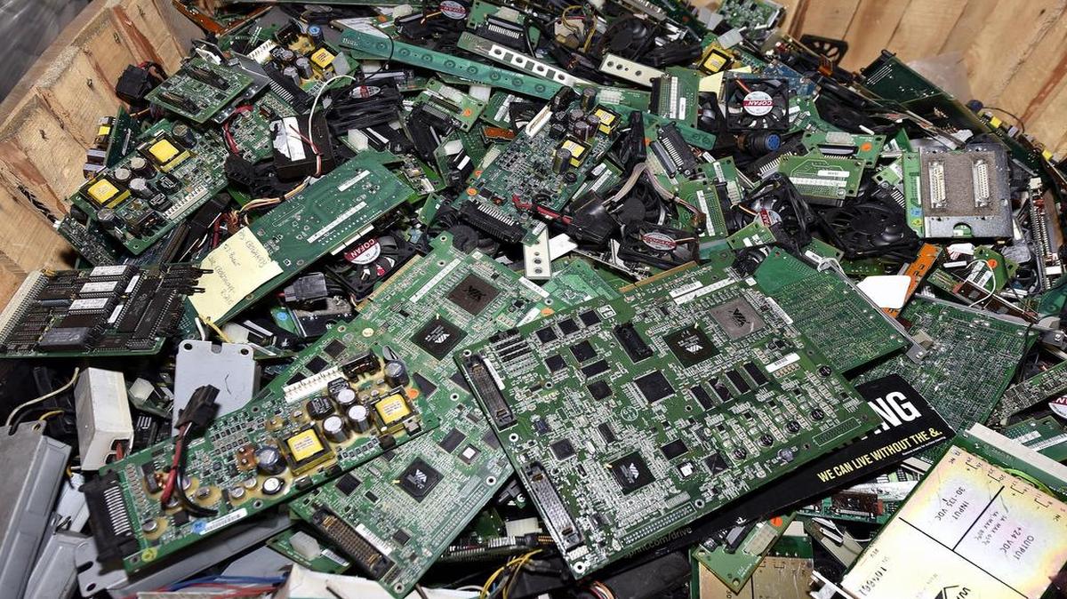 
Surplus Exchange, one of the community partners in the recycling event, will collect electronics.
