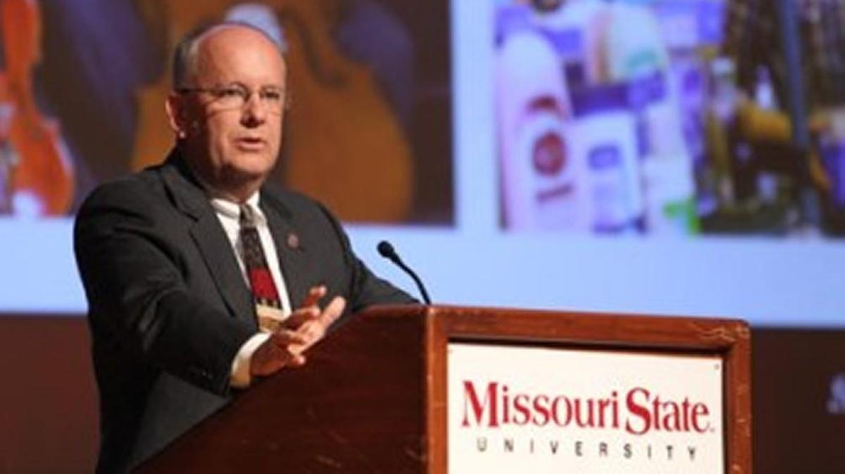 Missouri State President Clif Smart says it's "important to have fun at work."