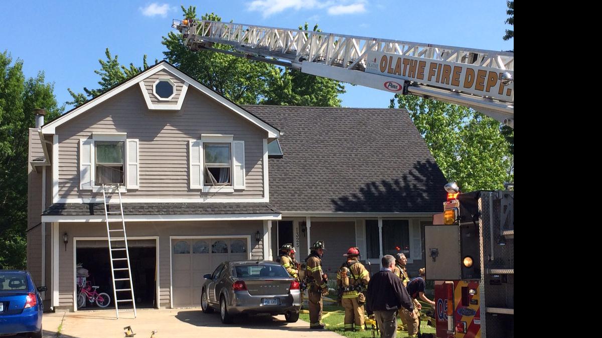 
Capt. Mike Hall of the Olathe Fire Department, stated that a passerby noticed smoke coming from a home in the 1300 block of Sheridan Bridge Lane Thursday afternoon. Hall said when firefighters arrived, smoke filled the house and smoke alarms were going off. Nobody was home when the fire started. Fire damage was contained to the kitchen area.
