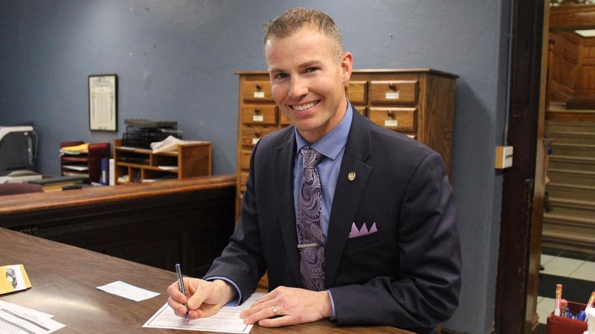 Missouri State Rep. Rick Brattin, a Republican from Harrisonville, can’t seek reelection to the legislature because of term limits, so he will run instead for Cass County Auditor.