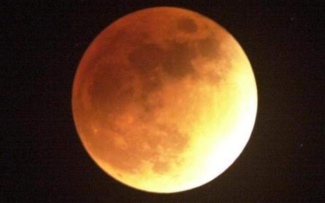 
A past lunar eclipse.
