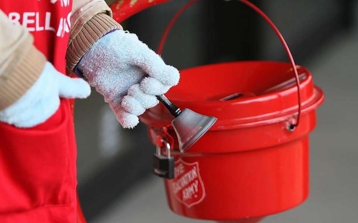 Salvation Army red kettle