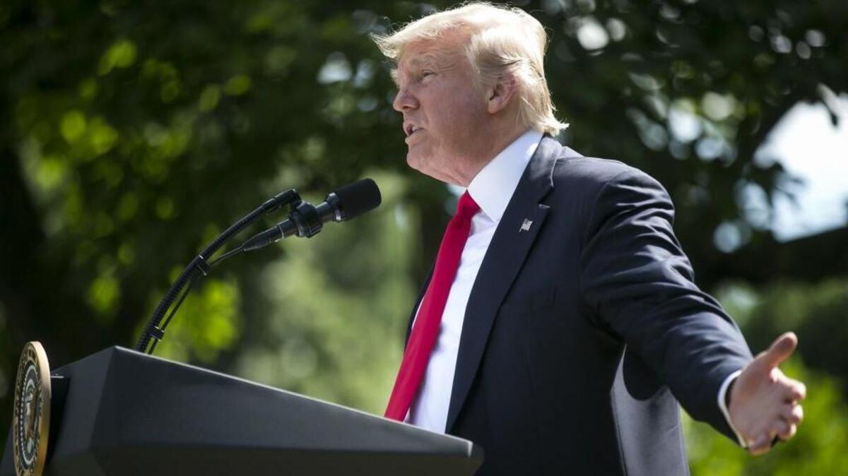 President Donald Trump last week announced his decision to withdraw the United States from the Paris climate accords.