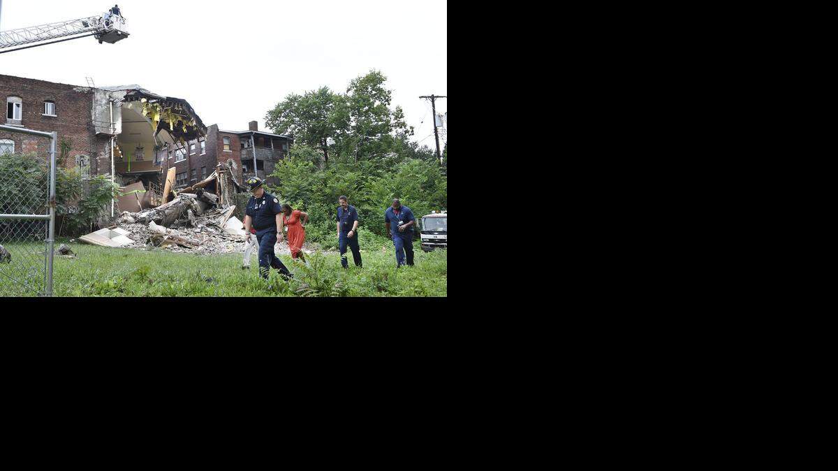 Emergency personnel were on the scene after part of a three-story brick building housing a church collapsed about 10:45 a.m. Thursday near Independence Avenue and Benton Boulevard in Kansas City. The church was hosting a vacation Bible school.