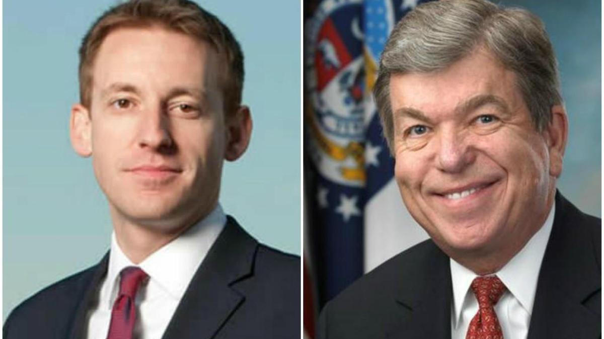 Kander (left), Blunt