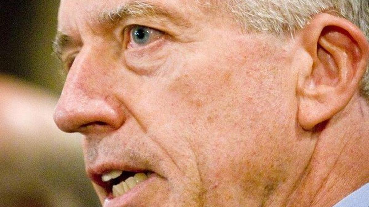 
Former Rep. Jim Slattery, D-Ks. (AP Photo/The Wichita Eagle, Mike Hutmacher)
