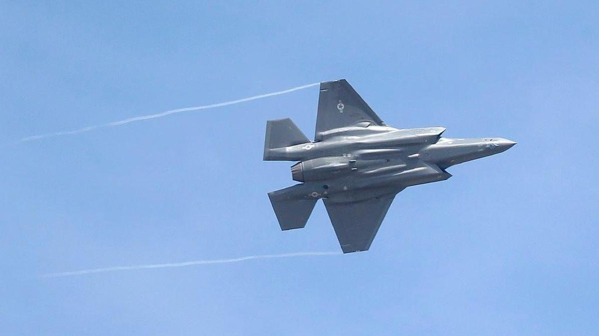 An F-35 jet arrives at it new operational base Wednesday, Sept. 2, 2015, at Hill Air Force Base, in northern Utah. (AP Photo/Rick Bowmer)
