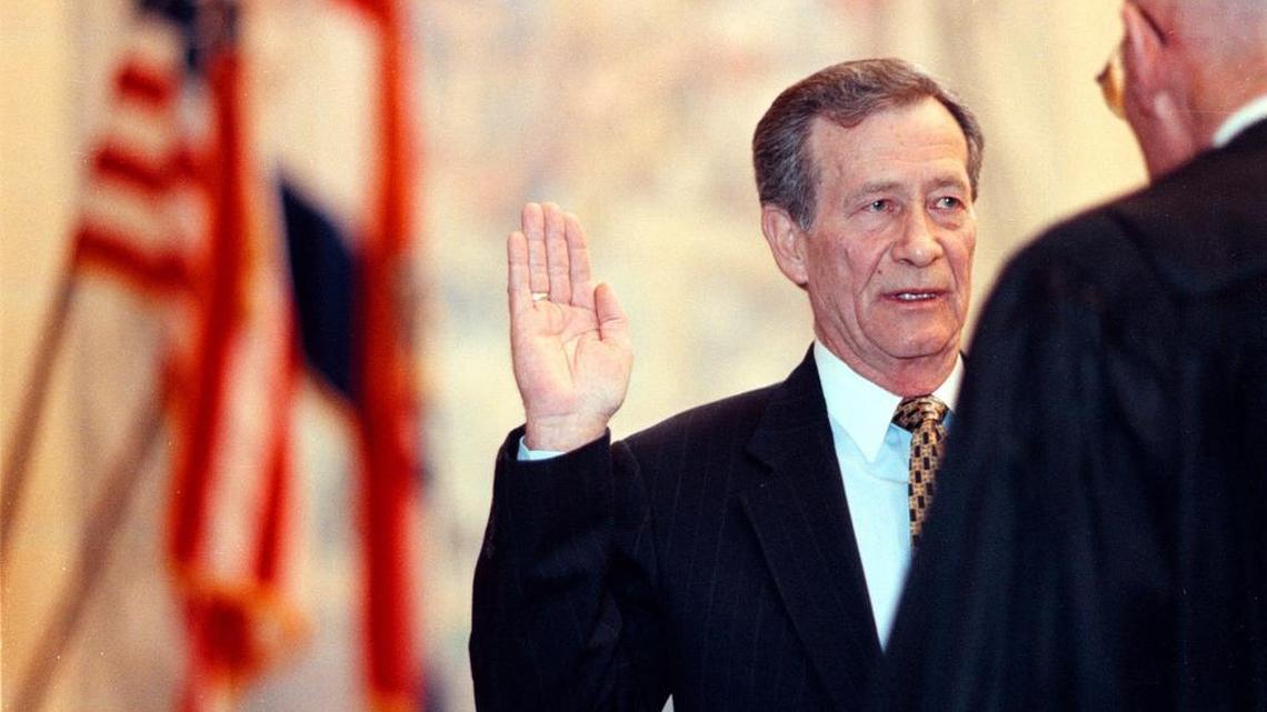 State Sen. Ed Quick, a Liberty Democrat, was sworn in as president pro tem of the Missouri Senate. He was the first Kansas City area lawmaker to hold the position in nearly 40 years.