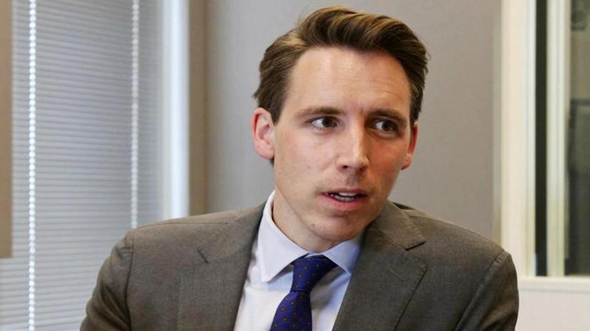 This June 2016 photo provided by St. Louis Public Radio shows University of Missouri law professor Josh Hawley. Hawley is in Washington, D.C., this week as he continues to mull a run against U.S. Sen. Claire McCaskill in 2018.