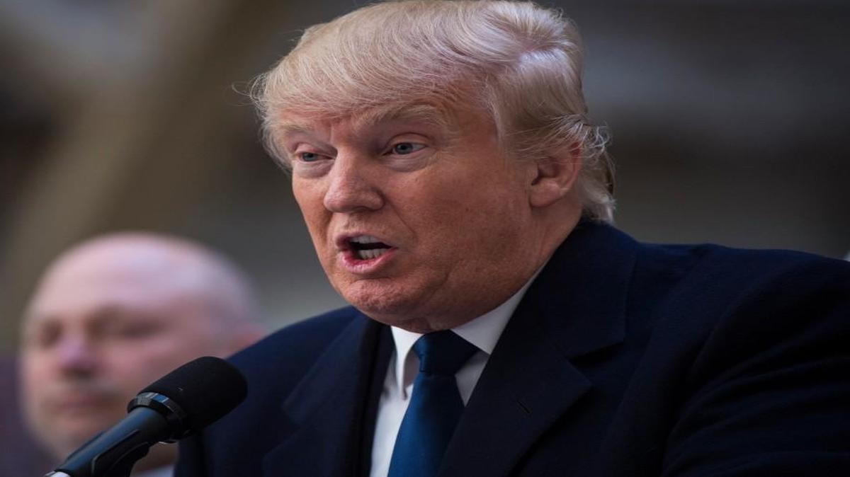 Donald Trump won a big victory in Arizona on Tuesday, and sparred with Ted Cruz over how their wives are being treated in the campaign.