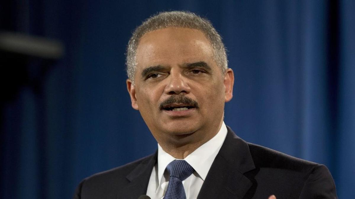 Former Attorney General Eric Holder