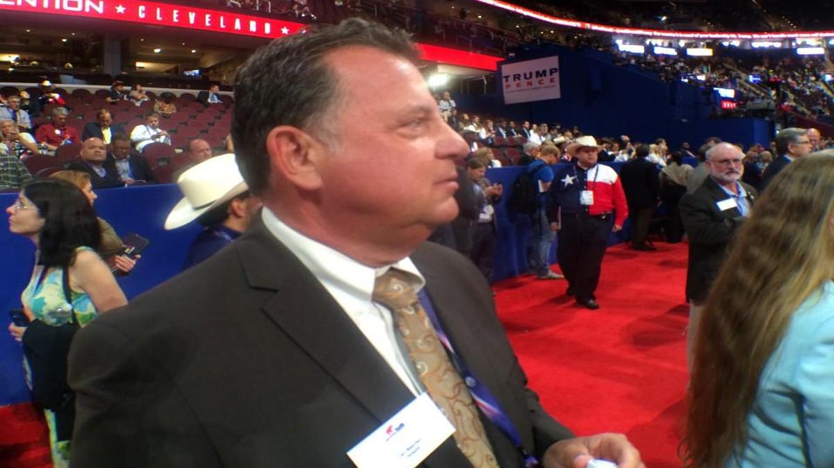 Carl Bearden, a Missouri delegate among those opposing the nomination of Donald Trump, saw his side lose a brief floor fight on Monday