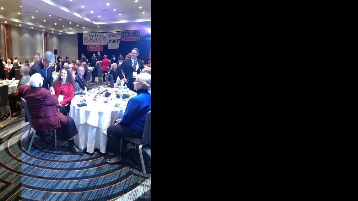 
Sen. Roy Blunt, R-Mo., at the GOP dinner
