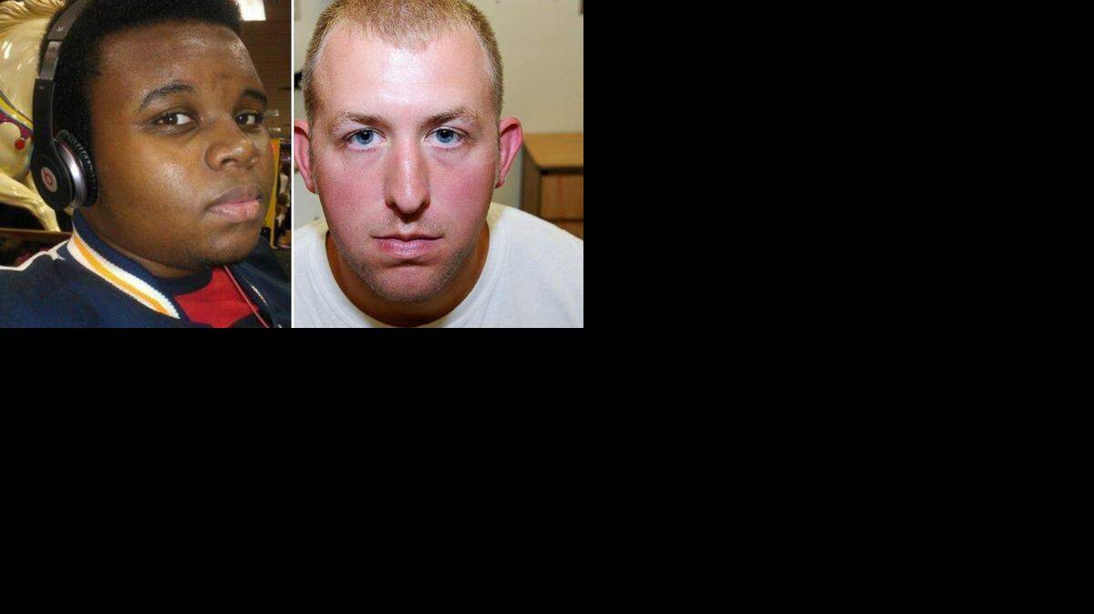 
Michael Brown (left), Officer Darren Wilson

