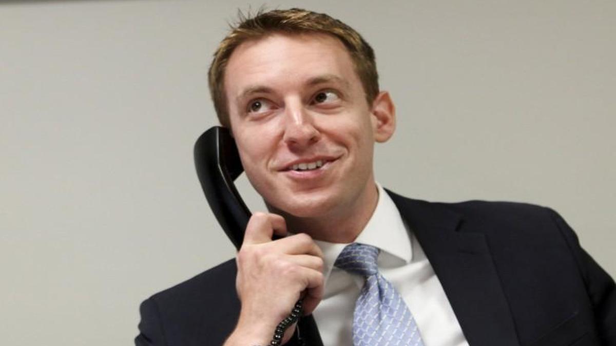Incumbent U.S. Sen. Roy Blunt of Missouri and his challenger, Missouri Secretary of State Jason Kander — pictured in a 2012 file photo — are sharpening their Twitter skills this summer. The two campaigns on Monday argued over terrorism and foreign service in an exchange of tweets.