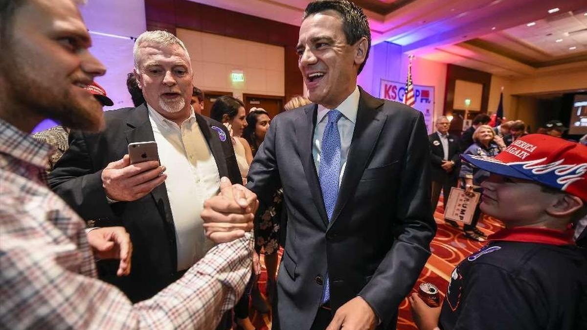 Rep. Kevin Yoder on election night 2016