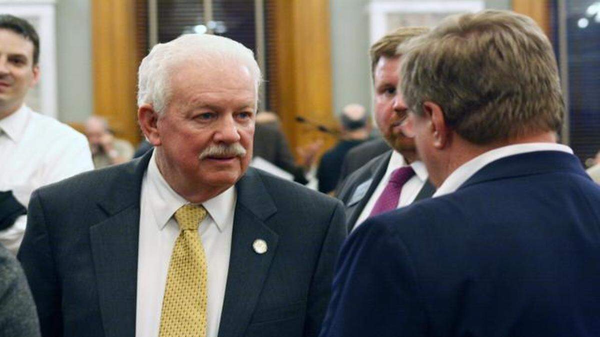 
Kansas House Speaker Ray Merrick (left) shuffled committee assignments this week, giving Johnson County some gains and some losses.
