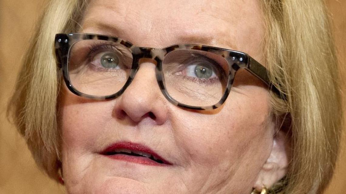 U.S. Sen. Claire McCaskill (D-Mo.) at a news conference in Washington, D.C., on April 26, 2016.