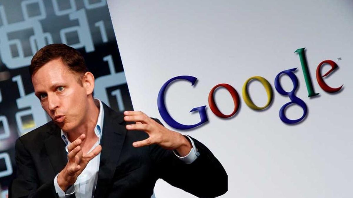 Google critic and PayPal co-founder Peter Thiel (above) donated $300,000 to the attorney general campaign of Josh Hawley, who has launched an investigation into Google.