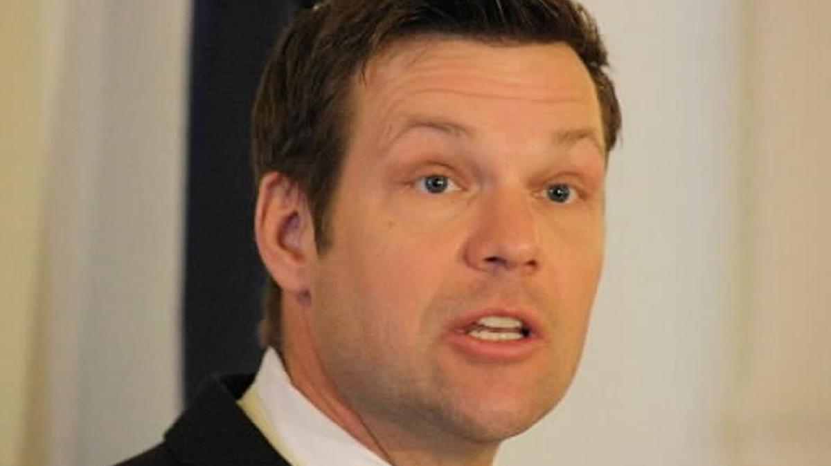 Secretary of State Kris Kobach, R-Kan.