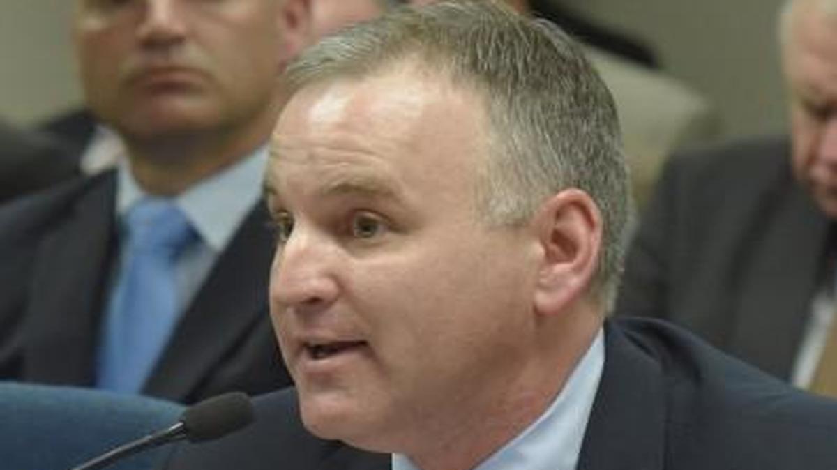State Rep. Kevin Corlew, the House District 14 incumbent, testified before a Missouri House committee earlier this year.