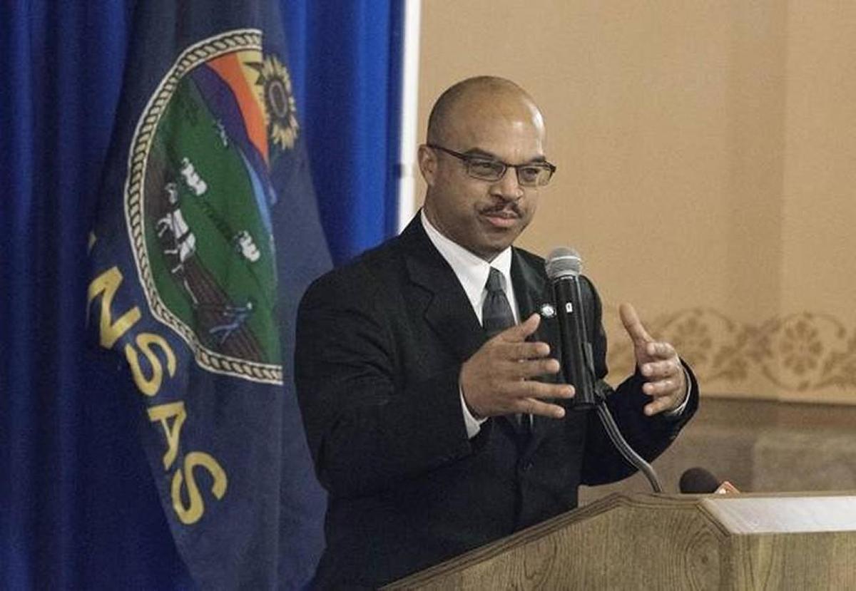 David Haley serves as both a Kansas state senator and a member of the Board of Public Utilities. Haley is running for reelection on the BPU board of directors.