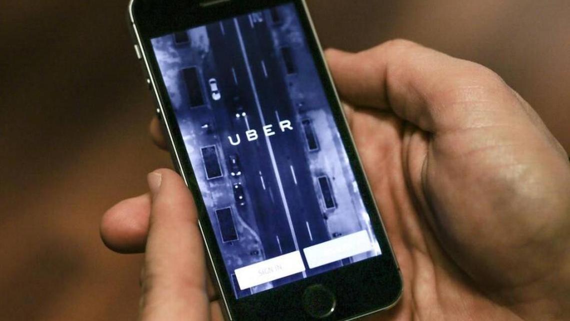 Uber and similar services use smartphone apps to link people wanting a ride to private drivers who are willing to drive them. The passengers pay a fee to the ride-hailing service, which then pays the drivers.