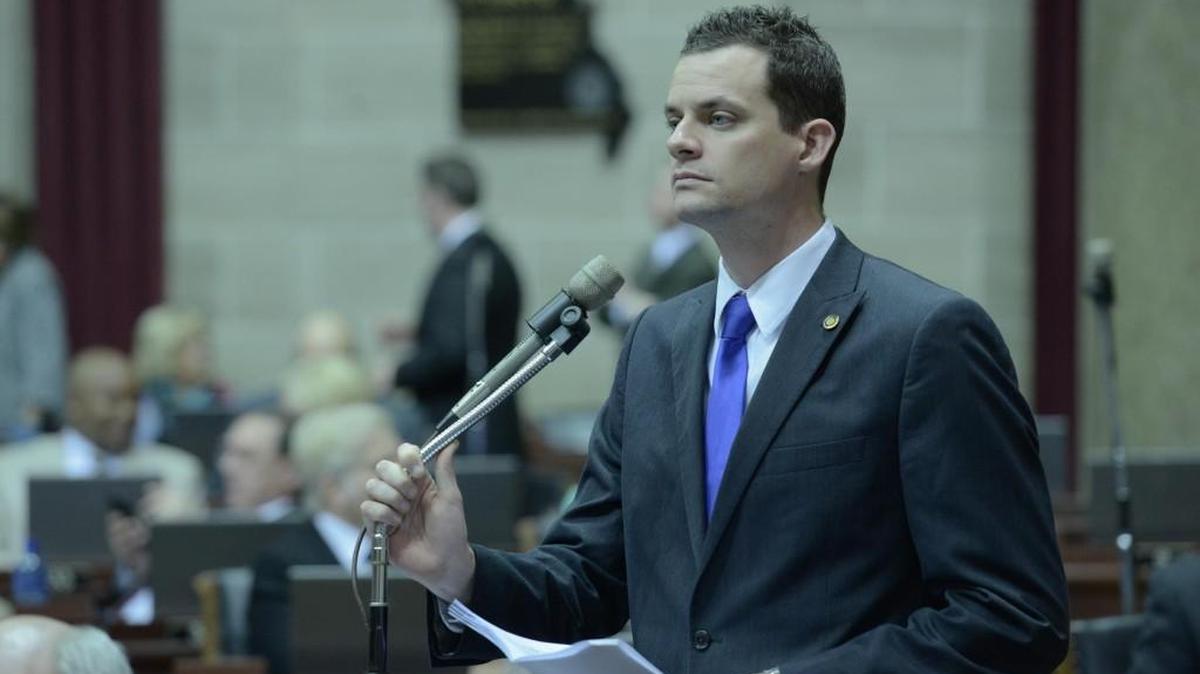 Rep. Justin Alferman, a Republican from Gasconade County, sponsored legislation that would ban lobbyist gifts to legislators.