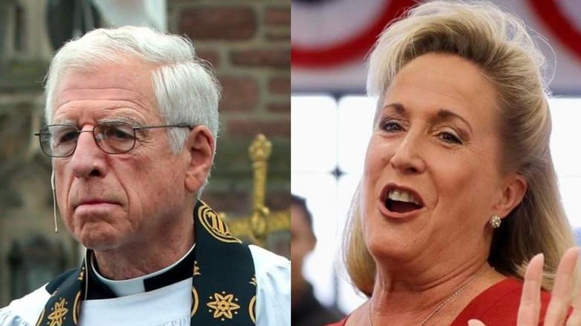 Former U.S. Sen. Jack Danforth and U.S. Rep. Ann Wagner