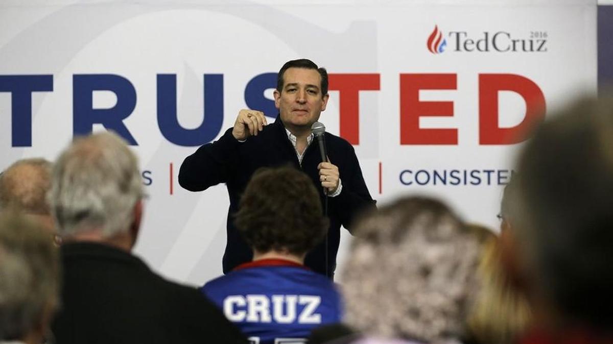 Ted Cruz on the campaign trail