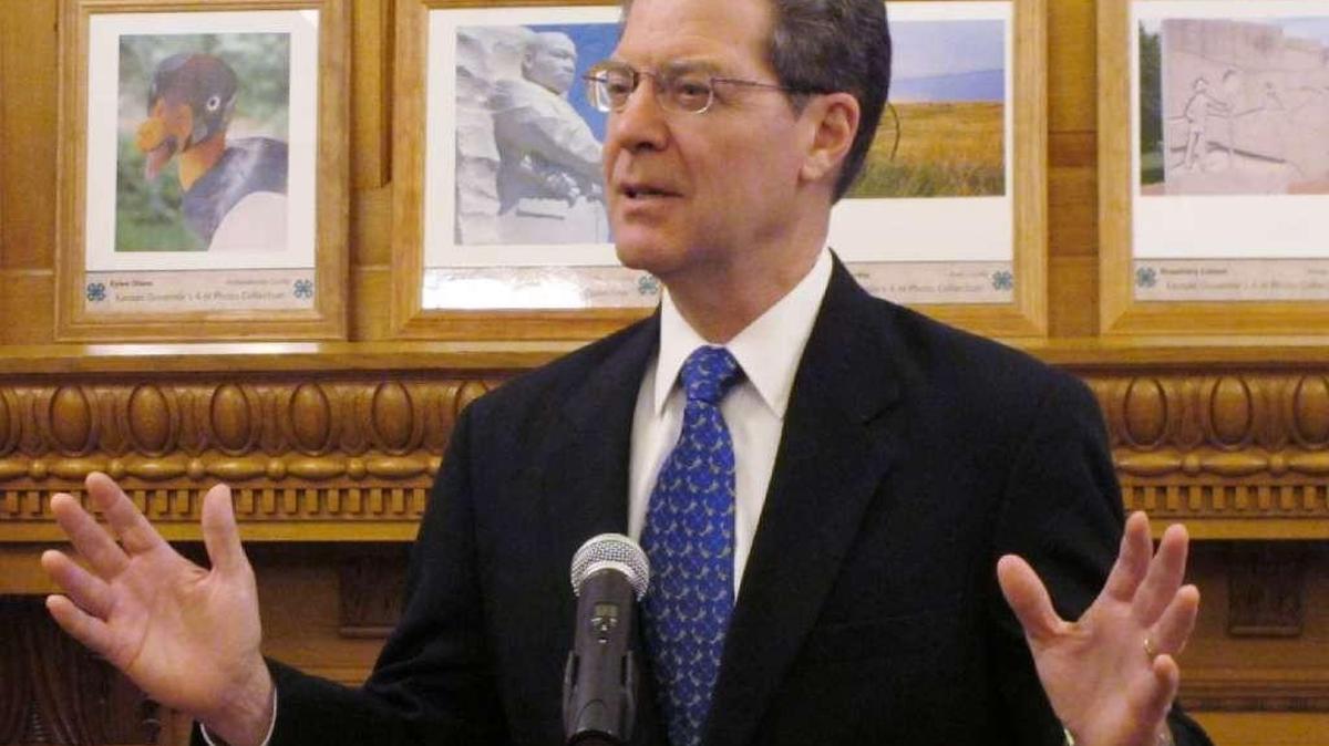 
Gov. Sam Brownback, R-Ks.

