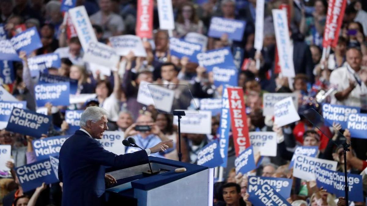 Former President Bill Clinton spoke on his wife’s behalf on Tuesday night, and the pundits seemed to think he’s still got that special something.