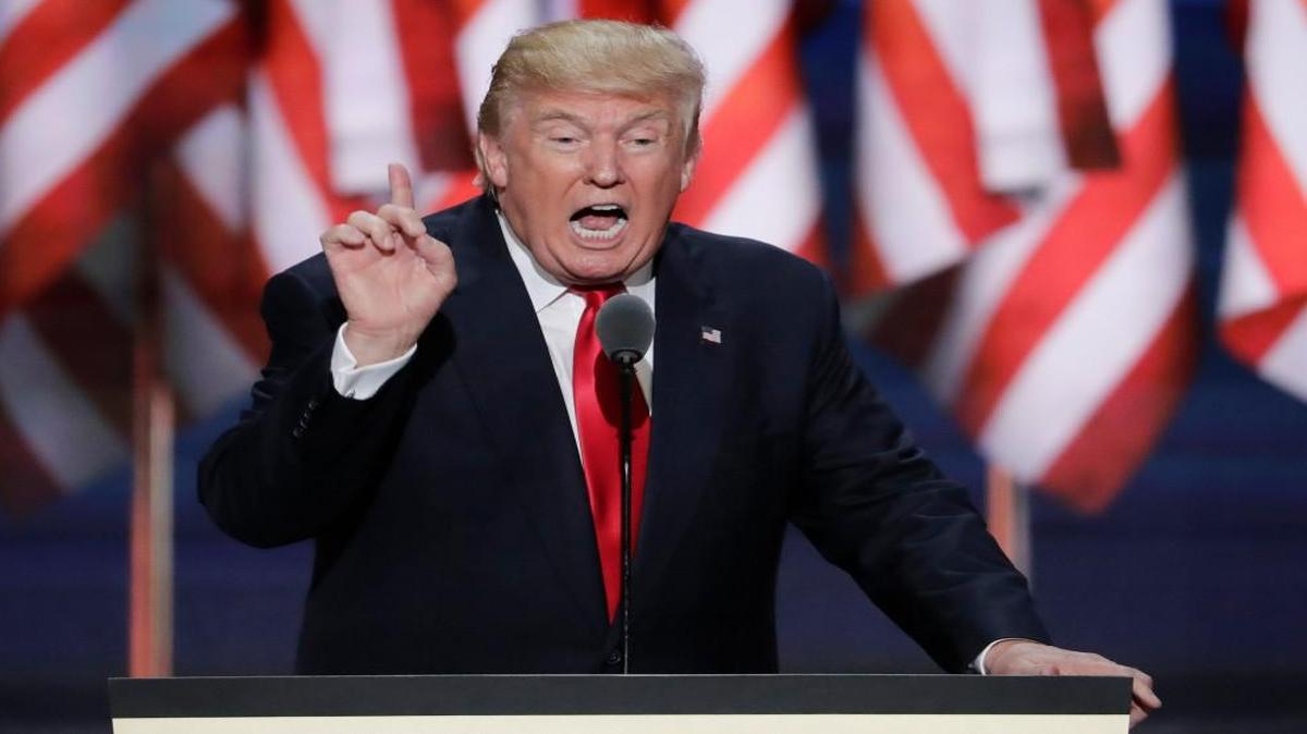 Donald Trump delivered his speech in, um, full-throated fashion on Thursday night.