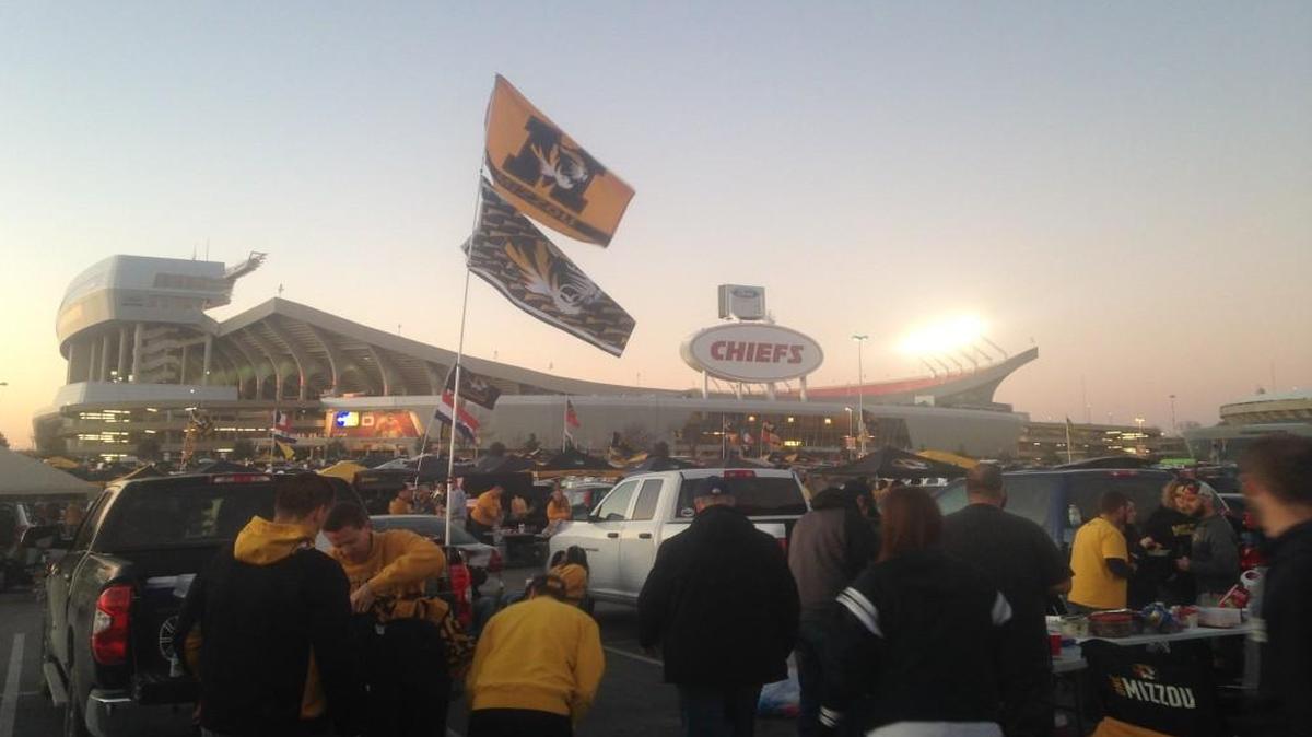Fans of University of Missouri football turned out in the thousands Saturday to celebrate a game against Brigham Young University at Arrowhead Stadium. Weeks of student protests against racism at the university’s Columbia campus had cast a shadow over the game.