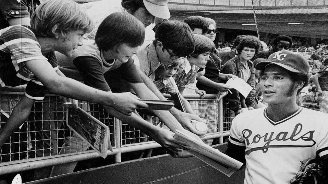 The Royals’ Amos Otis signed autographs before the 1973 All-Star Game and later drove in the first run of the game. Four years later, the center fielder aided eight wet, tired, hungry boys unable to get home during massive city-wide flooding.