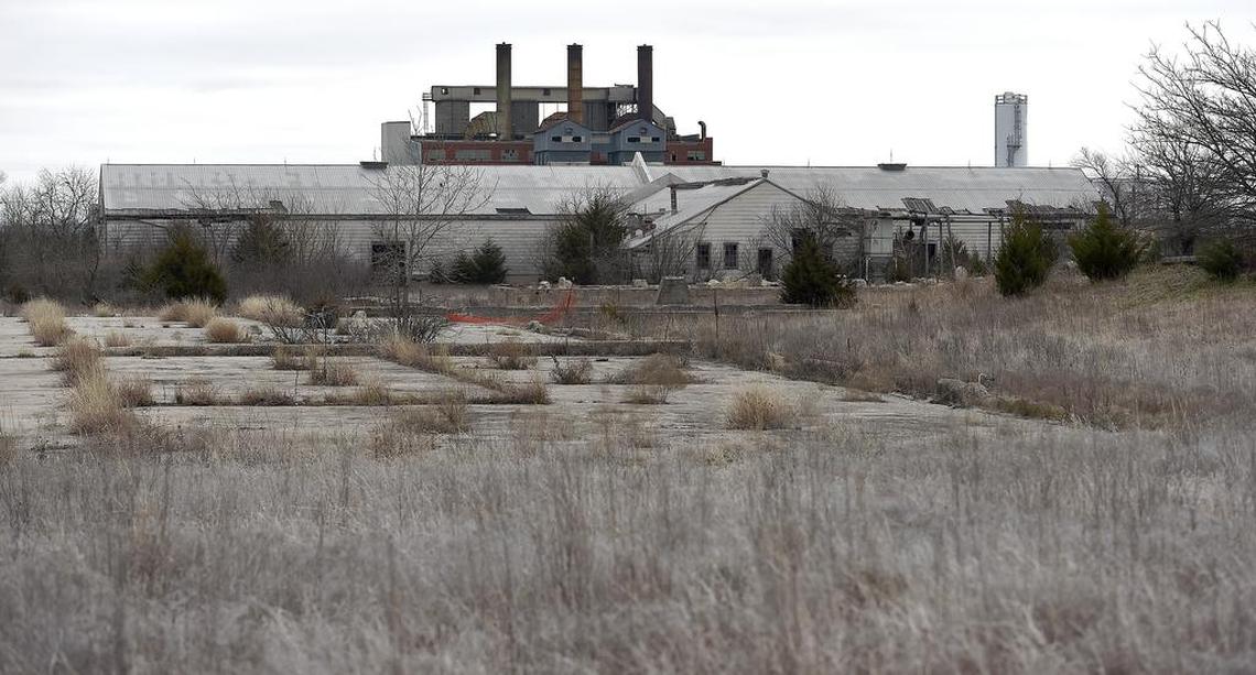 The Sunflower Army Ammunition Plant on Thursday, during a tour of the closed production lines and storage sites on December 17, 2015, near De Soto, Kansas.