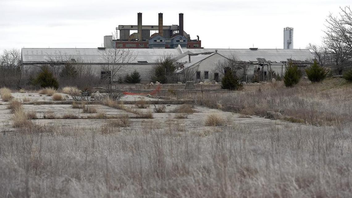 The Sunflower Army Ammunition Plant on Thursday, during a tour of the closed production lines and storage sites on December 17, 2015, near De Soto, Kansas.