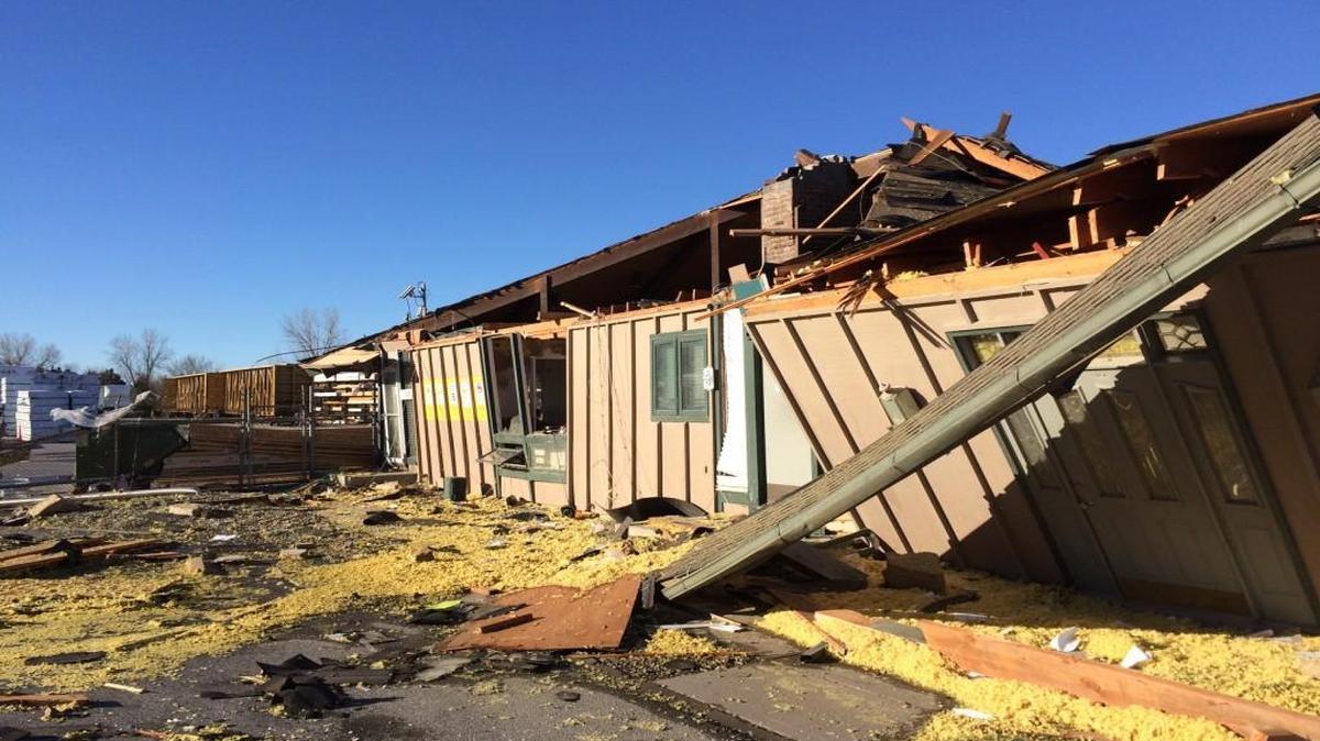 Lee’s Summit sustained some damage during Monday night’s storms, though the city did not sound the outdoor warning sirens.