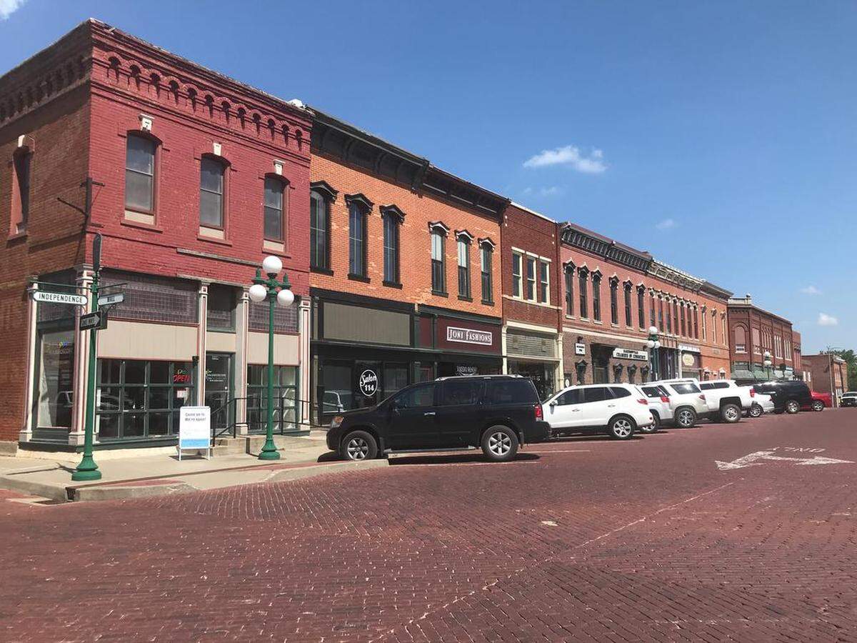 The Harrisonville Square received one of four grants given out each year by the Missouri Main Street Connection to become an affiliate and receive training, mentoring and technical services to revitalize its historic downtown district.