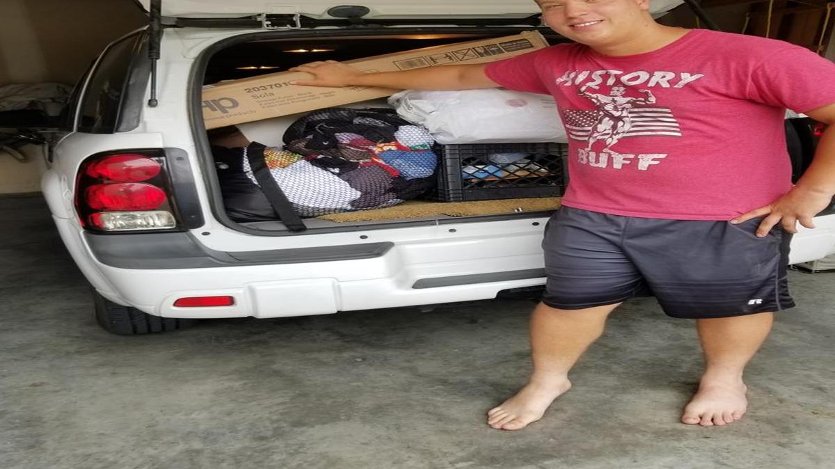 Luke Vollenweider’s prepared for college, whether his parents are or not.