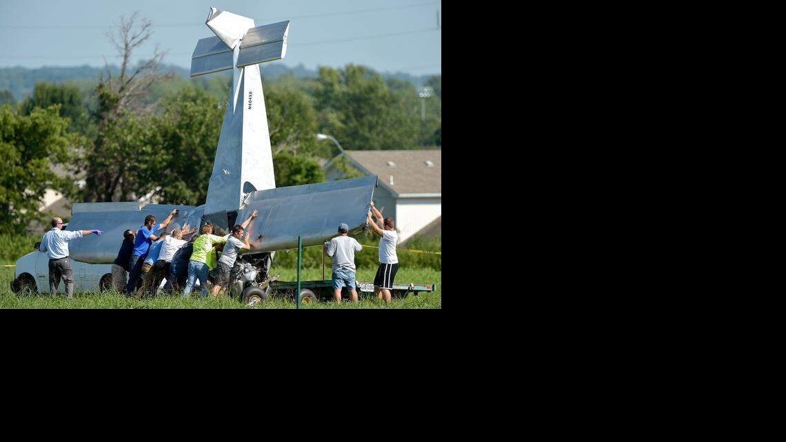 
A pilot was seriously injured when a single-engine airplane crashed about 2 p.m. Tuesday in Grain Valley, authorities said. A crew flipped the plane o to a flatbed trailer next to the runway at East Kansas City Airport.

