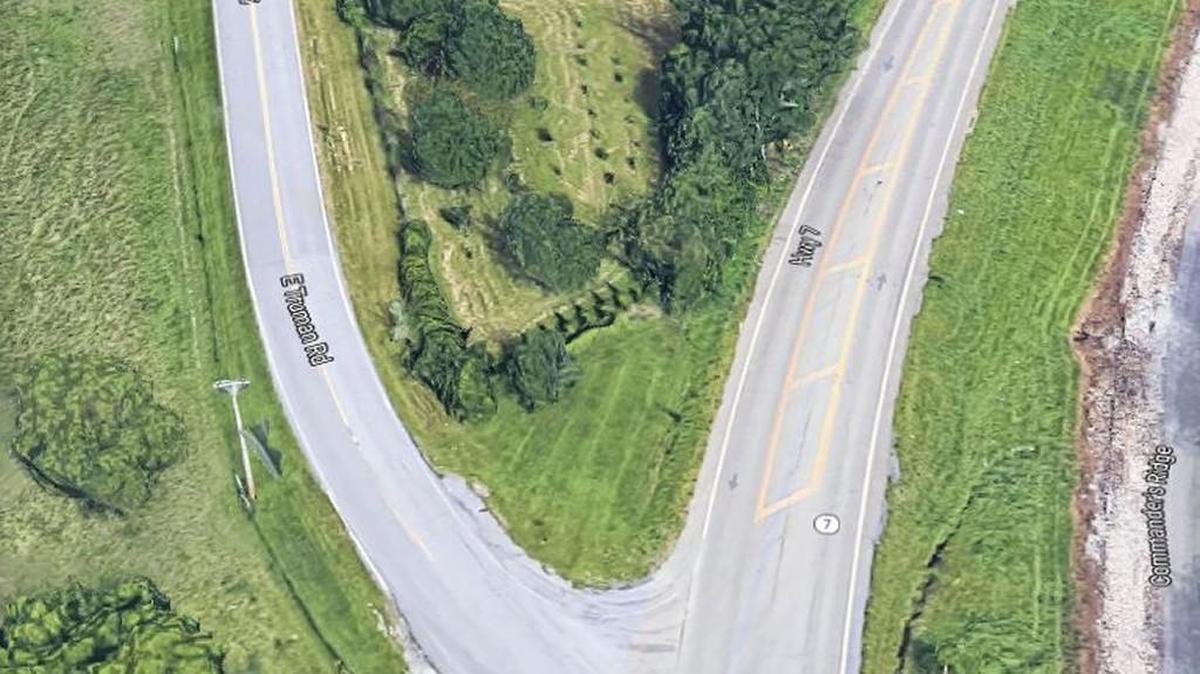 A wreck in Independence Tuesday afternoon closed the area of Missouri 7 at East Truman Road, pictured here in a Google Earth image.