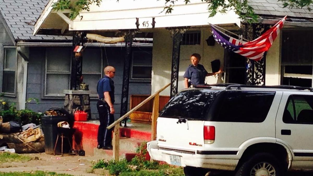 
Police investigated the home where a 4-year-old boy was shot Saturday morning in Kansas City. The boy, who was found in his mother’s arms in the 400 block of North Elmwood Avenue, was taken to a hospital and pronounced dead.
