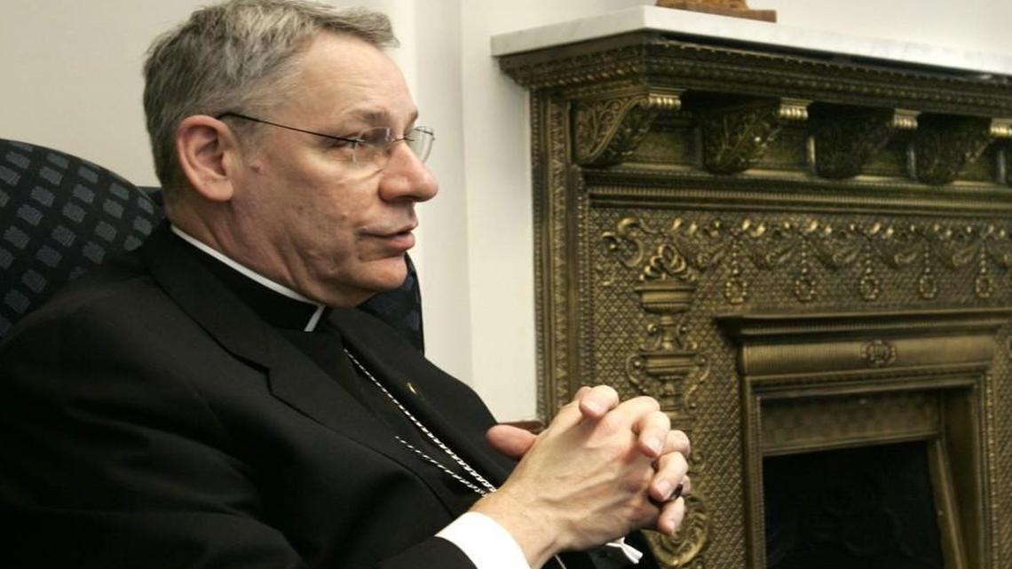 
Robert Finn, former bishop of the Catholic Diocese of Kansas City-St. Joseph, is on a monthlong pilgrimage in Spain. 
