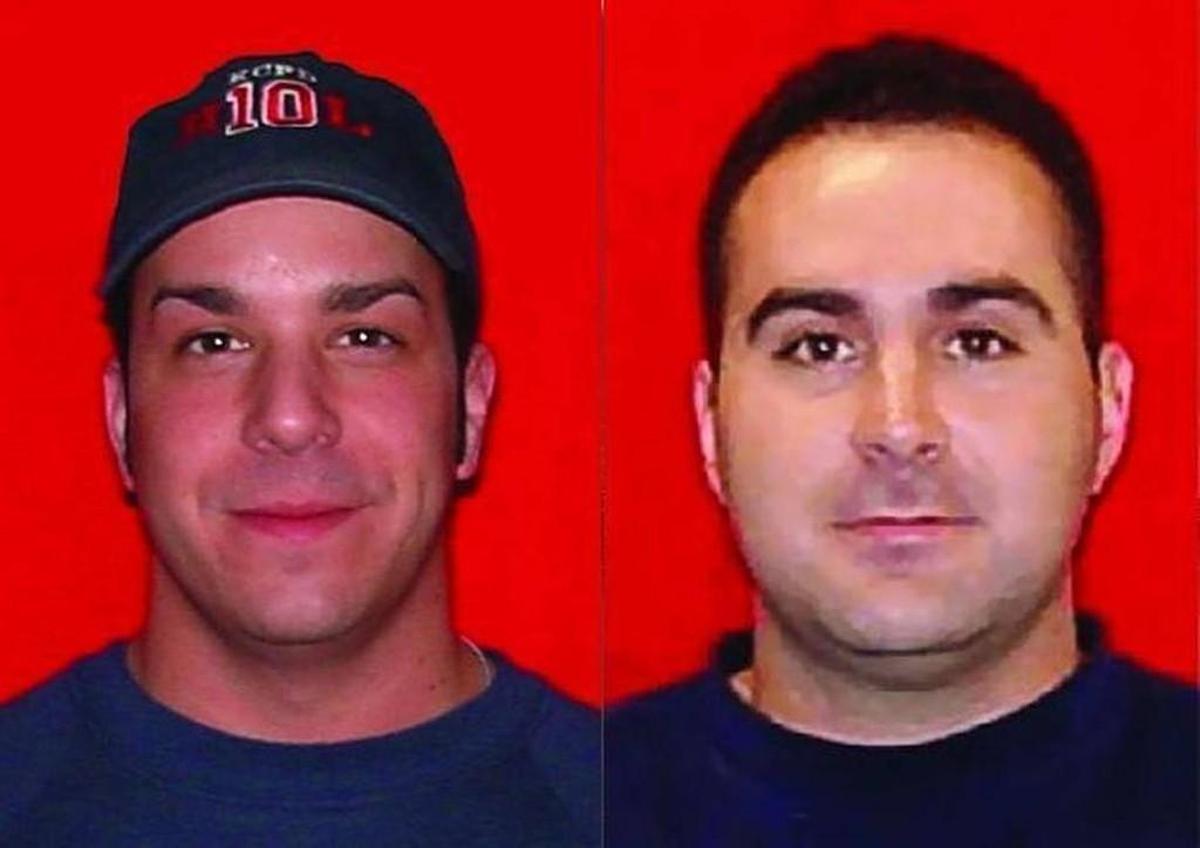 Larry J. Leggio (left) and John V. Mesh