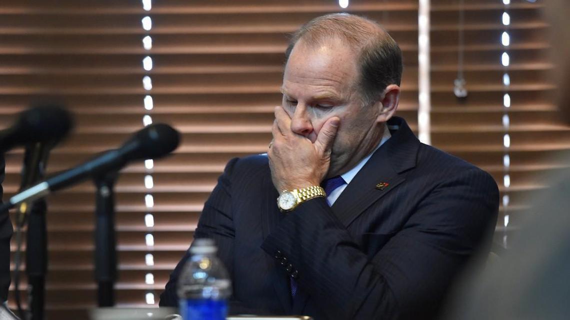 Tim Wolfe resigned Nov. 9 as University of Missouri System president.