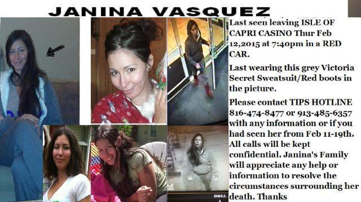 
The family of Janina Vasquez has been distributing fliers, hoping to get some answers regarding the woman’s death.
