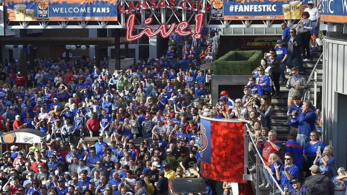 A federal appeals court has reinstated a lawsuit against the Cordish Companies, which operates the Power & Light District, alleging discrimination against African-Americans. The Kansas City Live! area of the Power & Light District was filled with basketball fans in March.