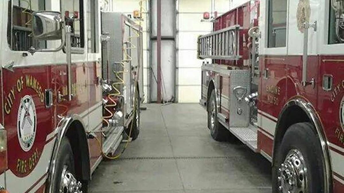 A Kansas volunteer firefighter, John Randle, died in a fall from a fire truck. He’d been a volunteer at the Wamego Fire Department for 14 years.
