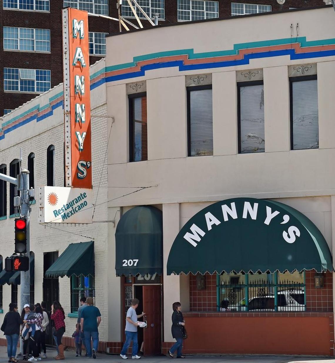 Manny’s sits on Southwest Boulevard.
